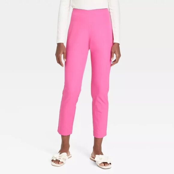 a new day Pants - A New Day Bi-Stretch Elastic Waist High Rise Ankle Skinny Pants